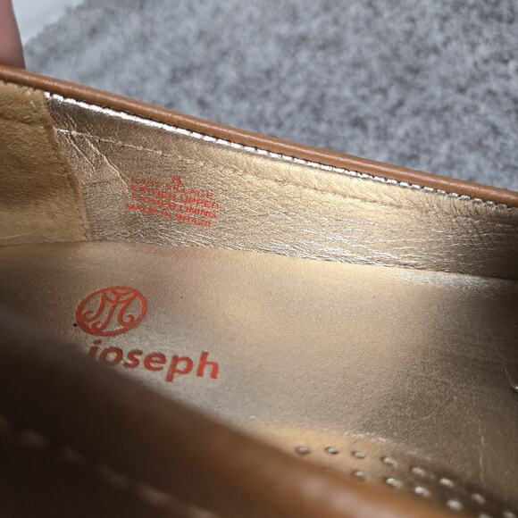 MARC Joseph New York East Village Sz 8 Tan Leather Loafer Made In Brazil - Picture 4 of 9